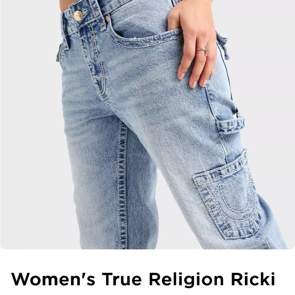 True Religion Women's Light Blue Jeans